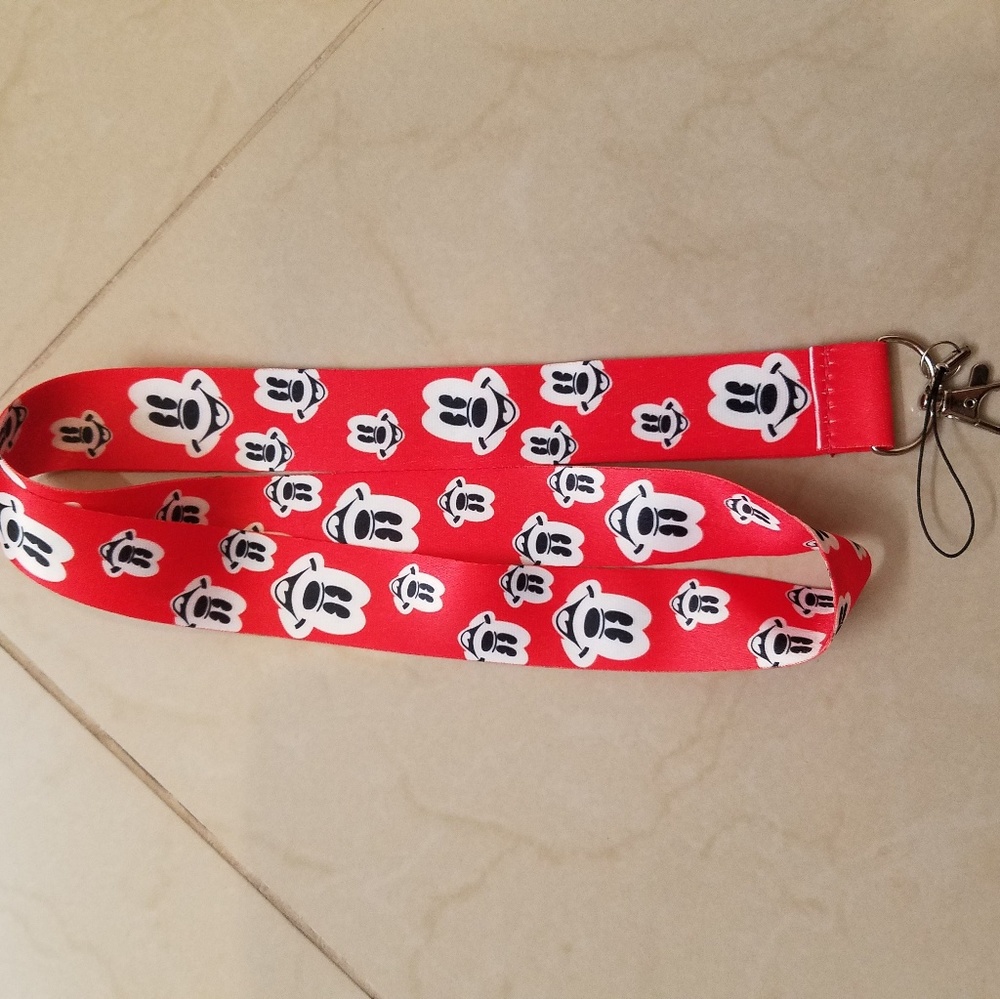 Mickey mouse lanyard.